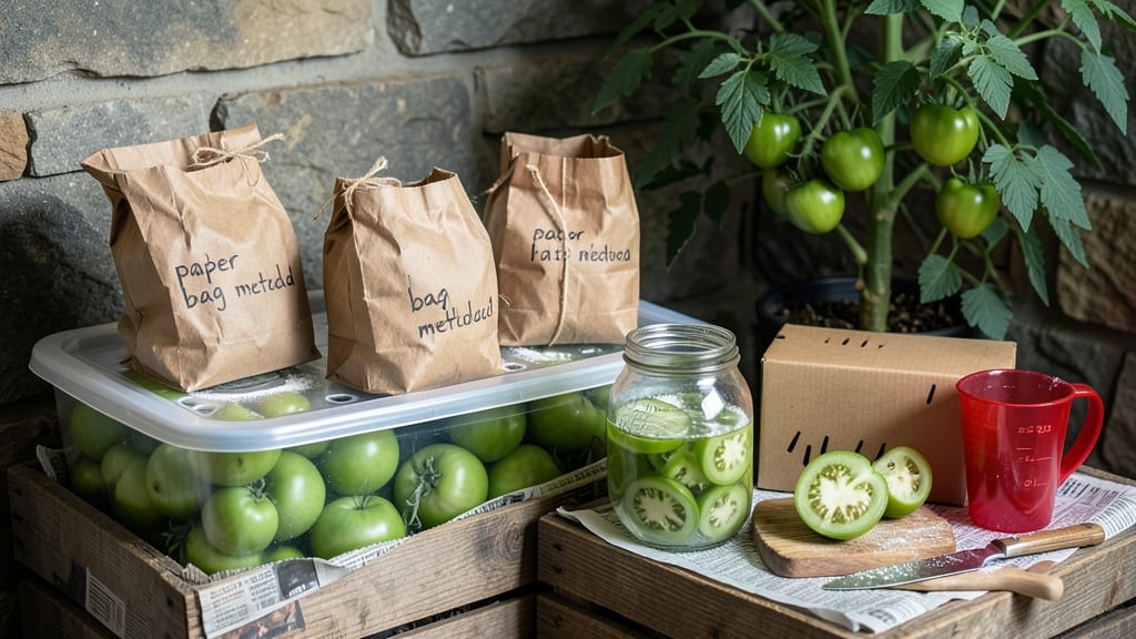 How to Store Green Tomatoes for Winter: Freezer-Friendly Slices for Year-Round Relish