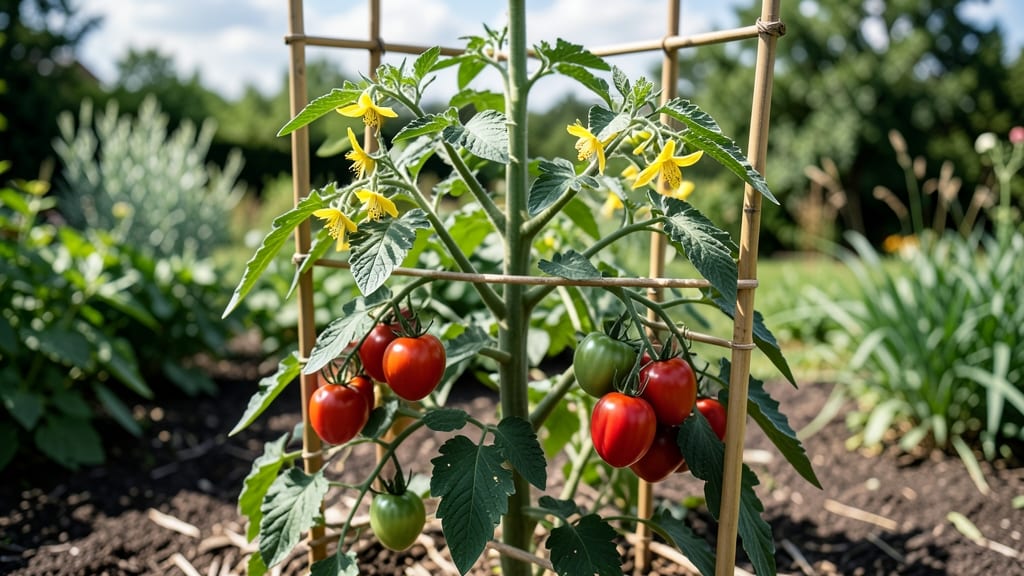 Orange Roma Tomato: Sturdy Vines That Defy Flopping in Containers