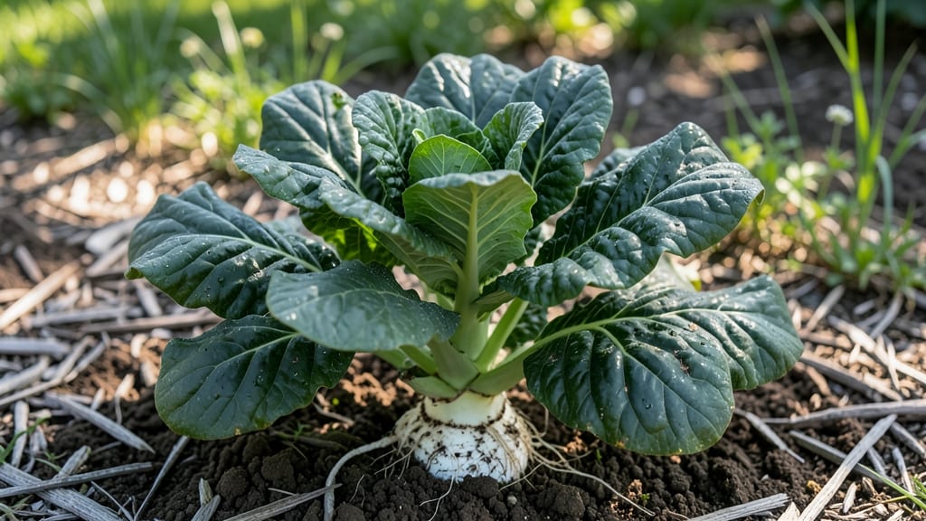 Collard Greens Roots: Regrow Crispy Stems for Year-Round Harvests