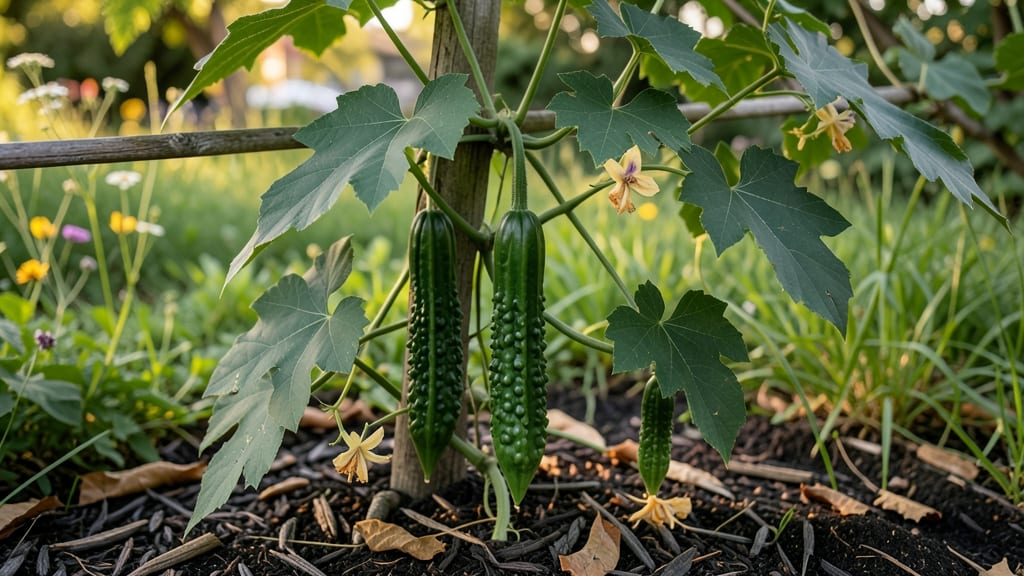 Bitter Bottle Gourd Growing Guide: Year-Round Harvest Hack for Small Spaces