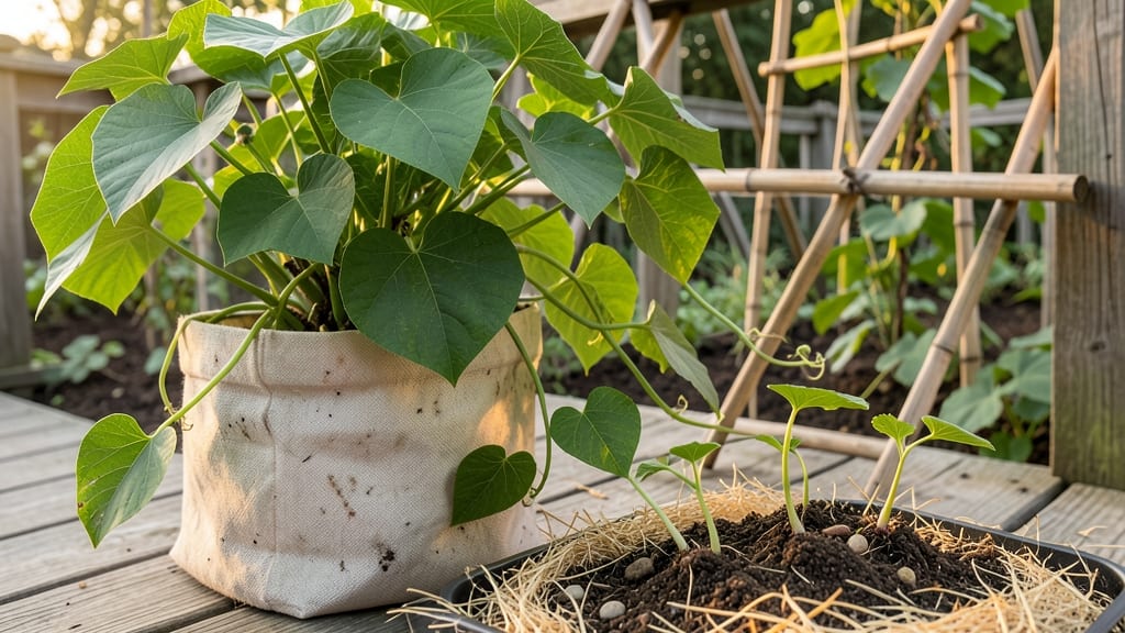 How to Grow Sweet Potatoes in Containers: Bold Harvests From Slips in 90 Days