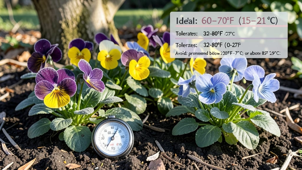 Pansy Temperature Range: Thriving Zones & Frost-Tolerant Secrets