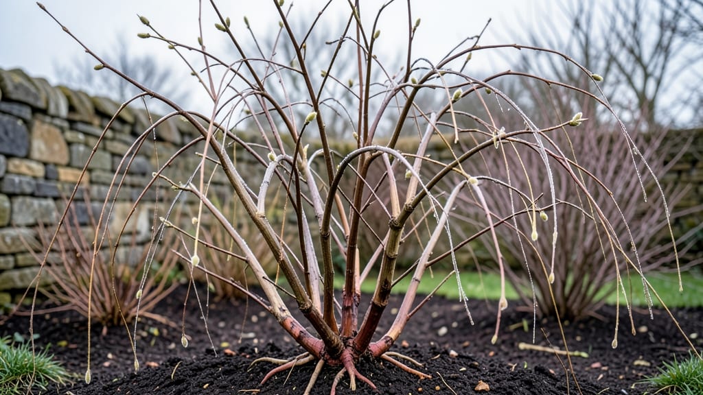 Hybrid Willow In Winter: Cold-Resistant Perennial Revival From Scraps