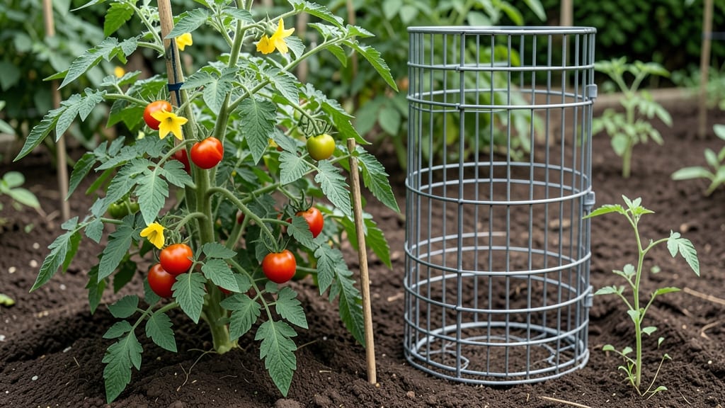 Largest Tomato Cages: Heavy-Duty Metal Frames for Towering Vines