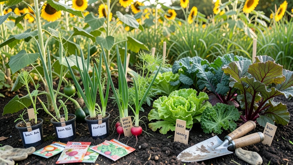 July Planting for Late Summer Harvest Vegetables: Fast-Growing Crops That Beat the Heat