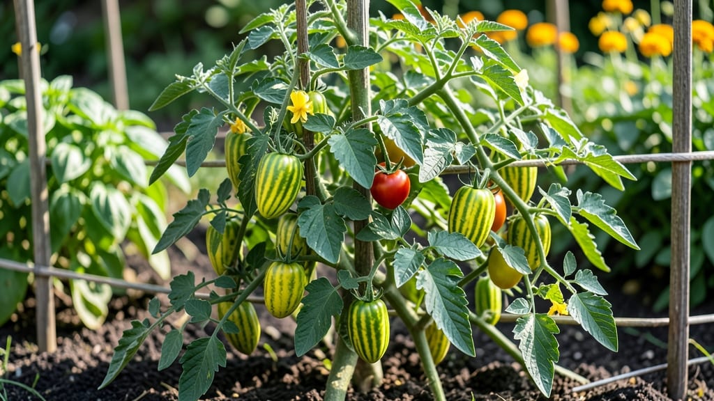 Green Zebra Tomato Growing Guide: Striped Stunner That Regrows From Cuttings