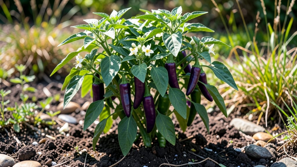Purple Jalapeño Pepper Plant: Bold Striped Heat That Regrows Naturally