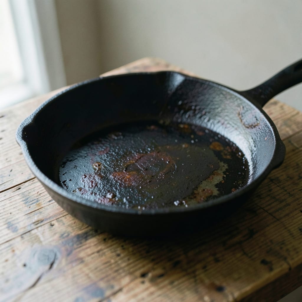 The cast iron skillet