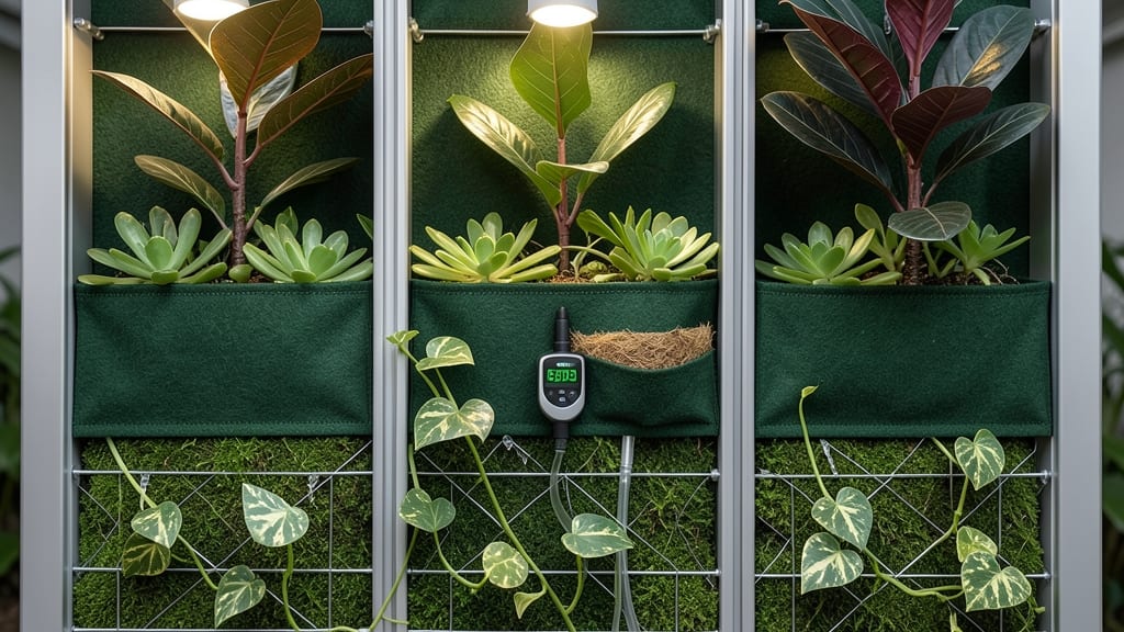 How to Make a Living Green Wall: Space-Saving Edible Plants for Small Gardens