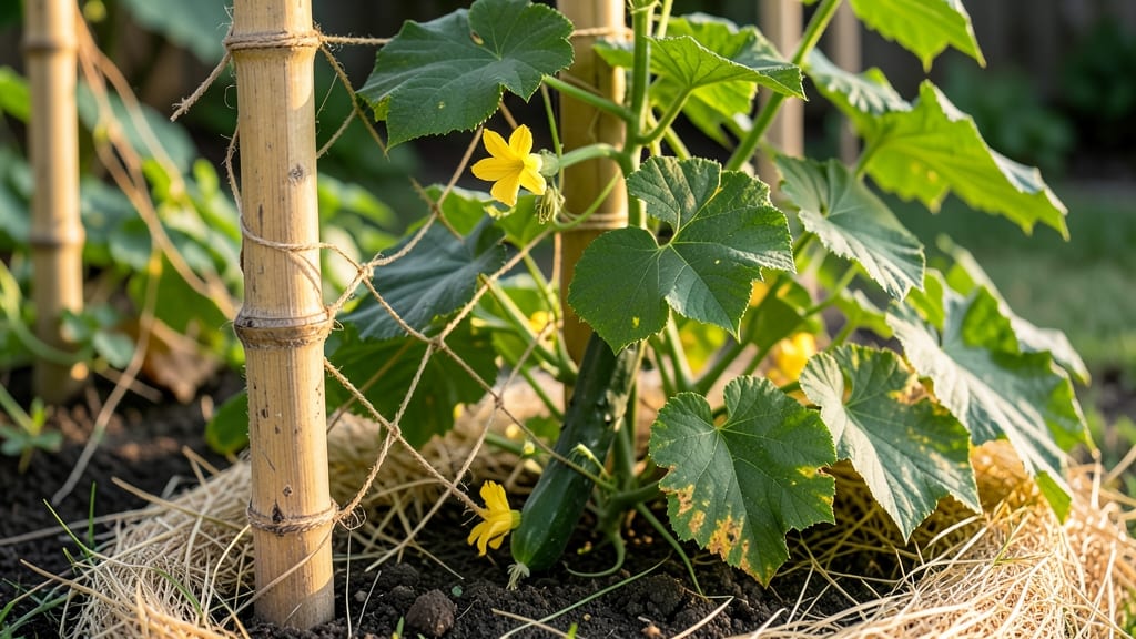 How Tall Do Cucumbers Grow: Vining vs Bush Types and Space-Saving Tips
