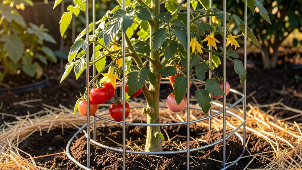 Vigoro Tomato Cages: Heavy-Duty Support for Bushes and Vines