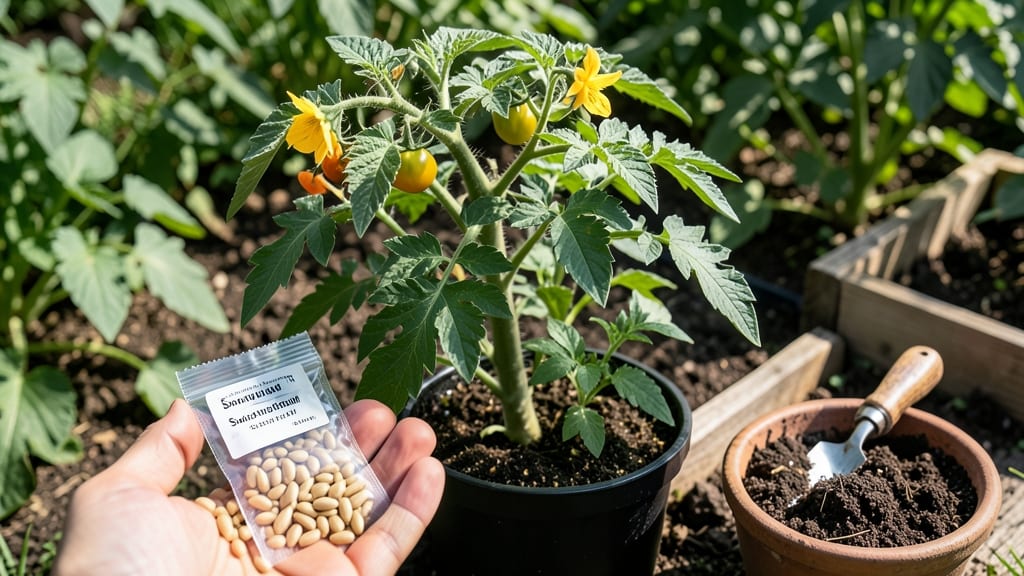 Sungold Tomato Seeds: Regrow From Scraps in 7 Days Without Soil