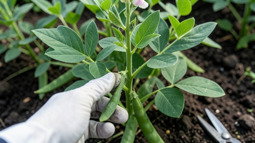 How to Pinch Out Broad Beans: The Exact Timing for Bushier Harvests