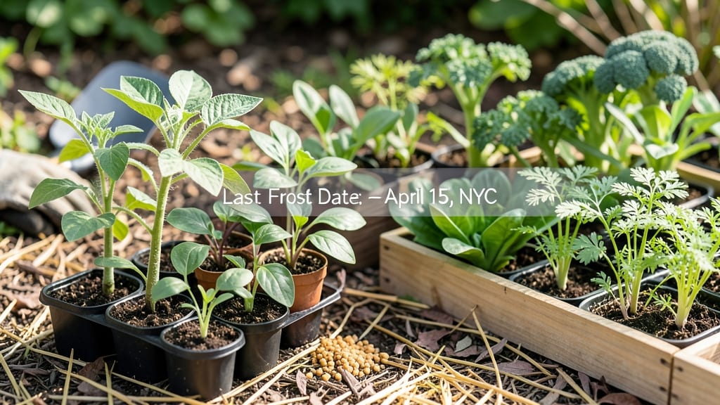 When to Plant Vegetables in NYC: Frost-Date Calendar for Maximum Yields