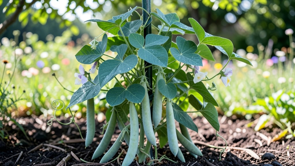 Blue Green Beans Growing Guide: Sturdy Vines That Thrive in Containers Without Soil